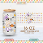 Magical Ghosts Cup Wrap | Cute Halloween 16oz Libbey Can Glass | Mouse PNG SVG