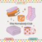 The Homebody Club | Stay Home Girlie PNG & SVG