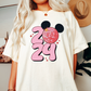 2024 Mouse Ears PNG SVG | Happy New Year Sublimation | Pink New Year T shirt Design