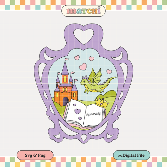 Romantasy | Bookish Romance PNG & SVG