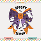 Spooky Season | Halloween Bow PNG & SVG