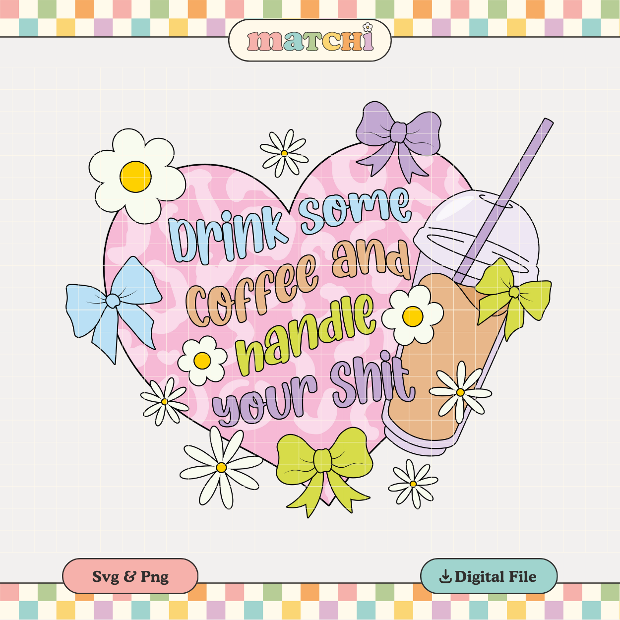 Mental Health | Coffee Png + Svg Files