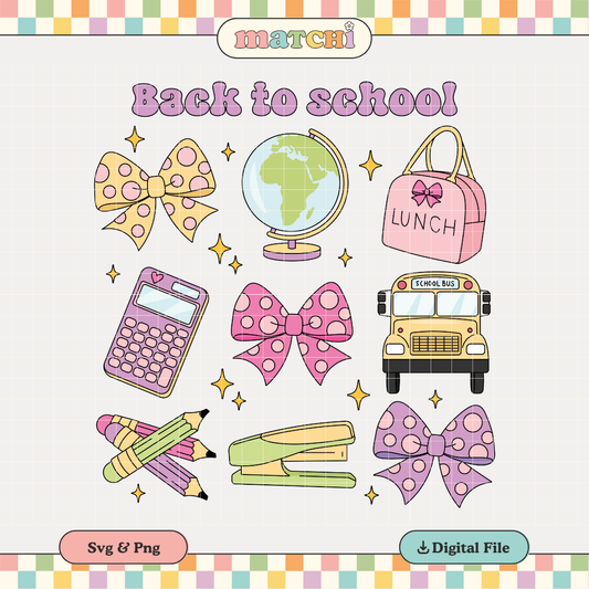 Back To School | School Stuff PNG & SVG
