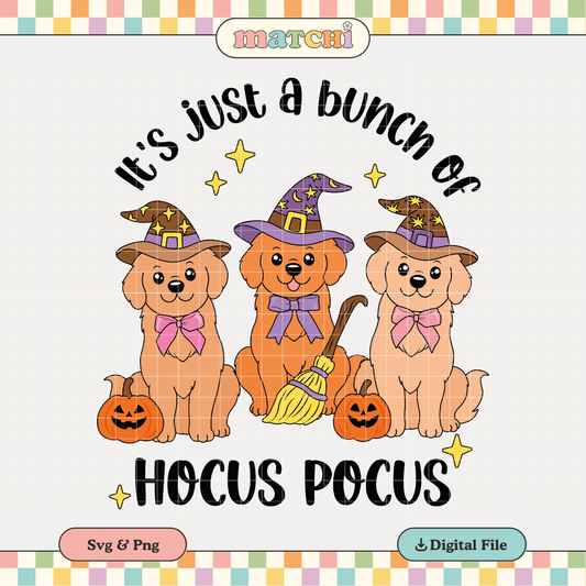 Just a bunch of Hocus Pocus | Spooky Pets PNG & SVG