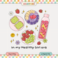 In my Healthy Girl Era | Soft Girl PNG & SVG