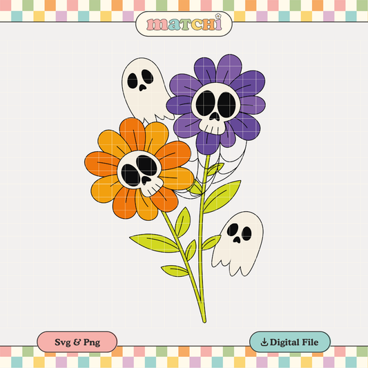 Spooky Flowers | Spooky Plants PNG & SVG