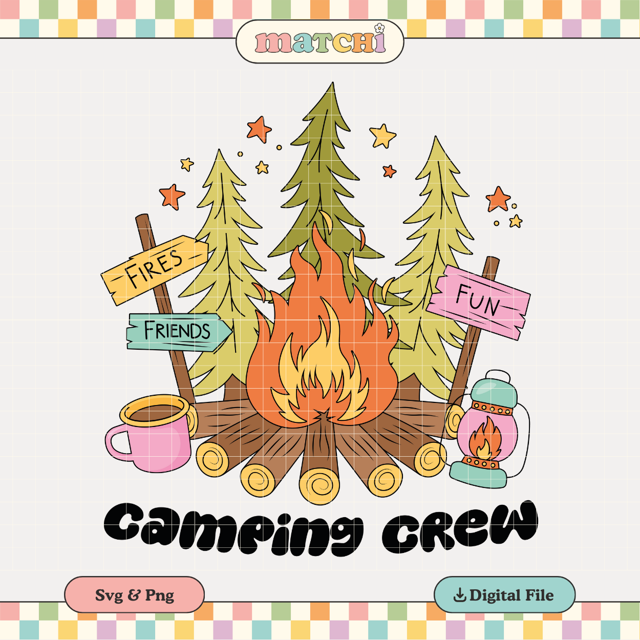 Camping Crew | Camping Hiking PNG & SVG