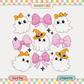 Ghouls And Bows | Coquette Spooky PNG & SVG