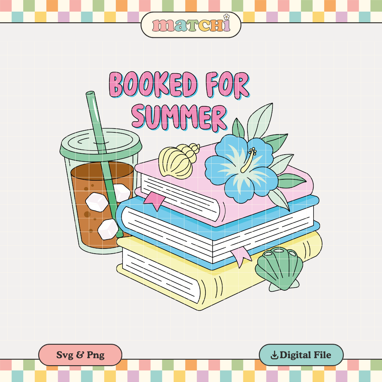 Booked for Summer | Summer PNG & SVG