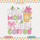 Half Mom Half Coffee | Mother's Day PNG & SVG