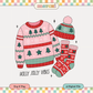 Holly Jolly Vibes | Cute Christmas PNG & SVG