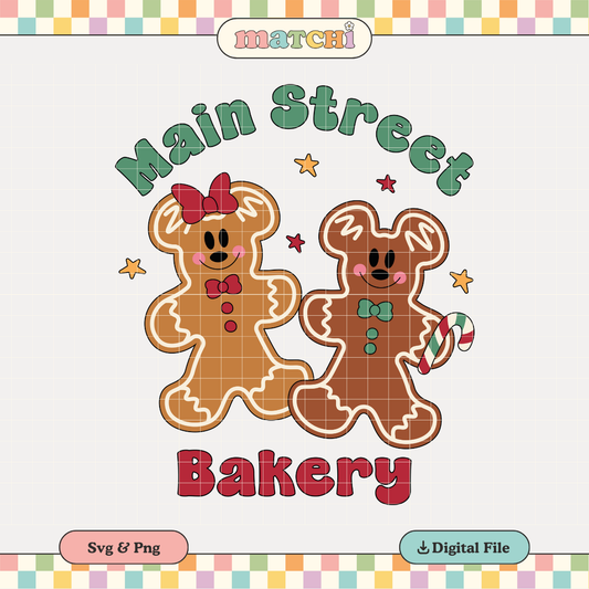 Main Street Bakery | Magical Christmas PNG & SVG