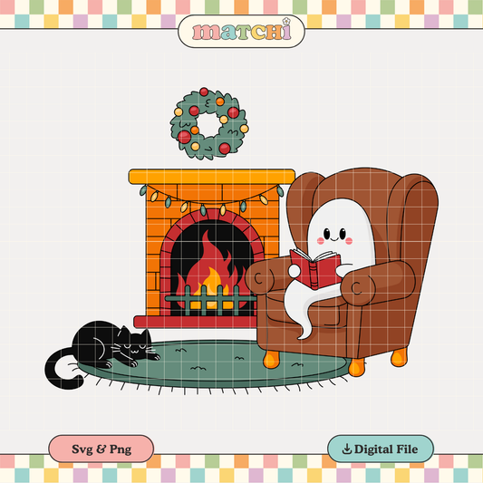 Cozy Christmas | Spooky Christmas PNG & SVG