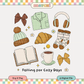 Falling for Cozy Days | Fall Winter PNG & SVG