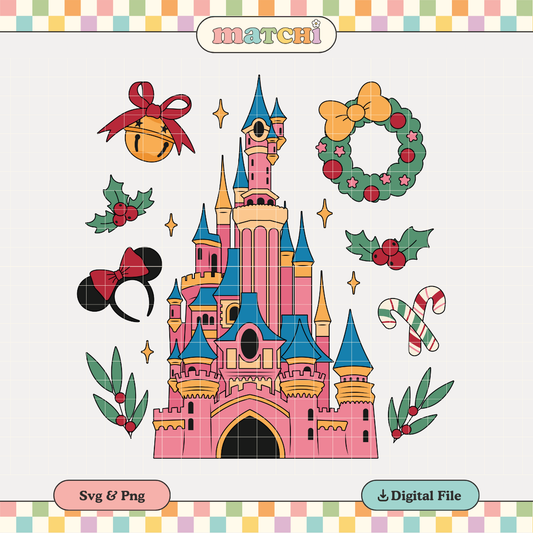 Magical Castle | Magical Christmas PNG & SVG
