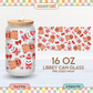 Puppy Love Cup Wrap | Valentine's Day Pets 16oz Libbey | Cute Dogs PNG SVG