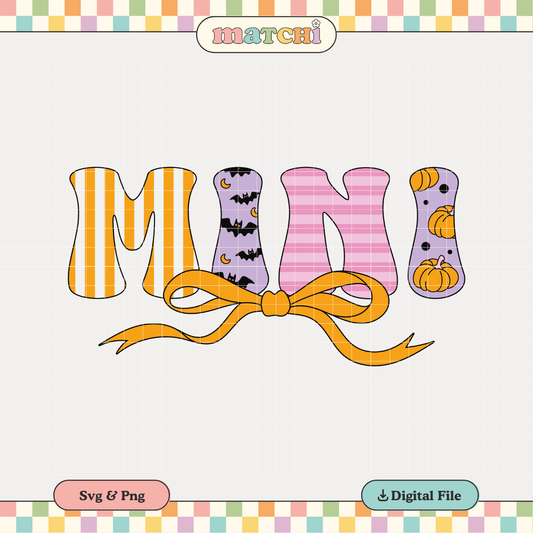 Mama & Mini | Coquette Spooky PNG & SVG