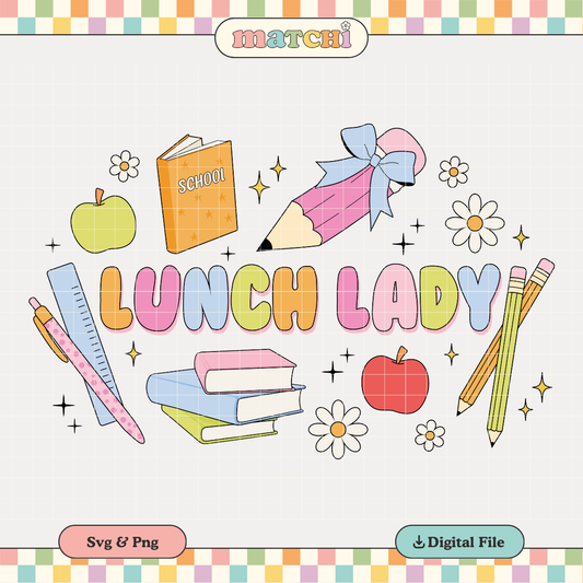 Lunch Lady | School Staff PNG & SVG