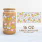 Coffee & Bows | Cute 16oz Cup Wrap PNG SVG