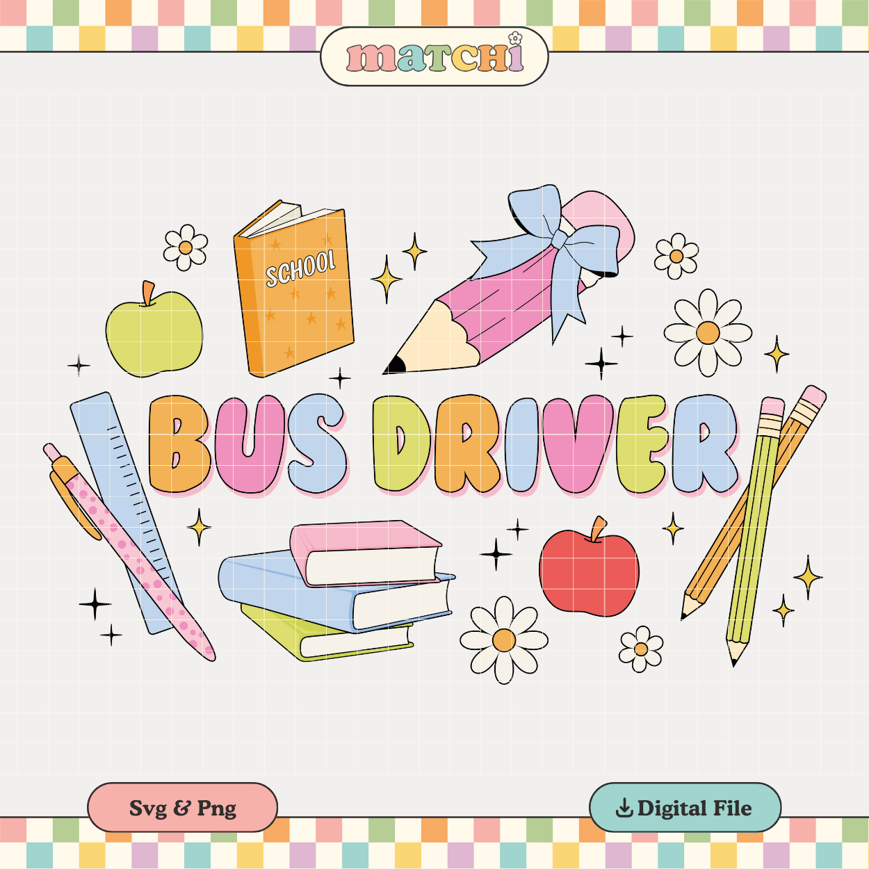 Bus Driver | School Staff PNG & SVG