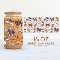 Spooky Coffee & Bows | Halloween 16oz Cup Wrap PNG SVG