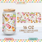 Cozy Camp Vibes | Camping 16oz Cup Wrap PNG SVG