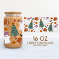 Hallothanksmas | Spooky Christmas 16oz Cup Wrap PNG SVG