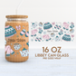 Hello Winter | Cozy Winter 16oz Cup Wrap PNG SVG