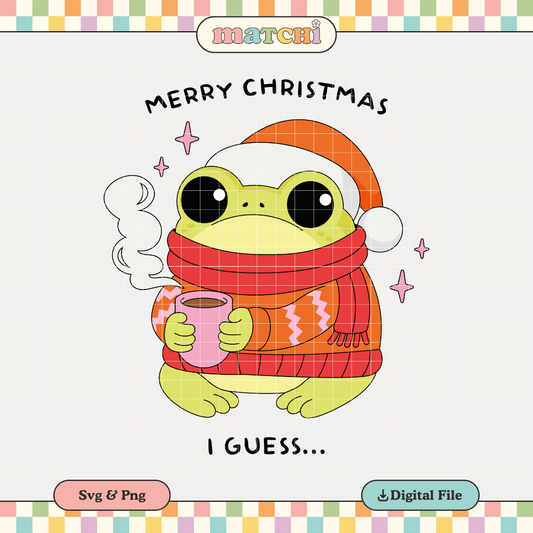 Merry Christmas I Guess | Funny Christmas PNG & SVG
