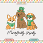 Purrfectly Lucky | St. Patrick's Day PNG & SVG