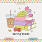 Spring Reads | Spring PNG & SVG