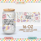 Girl Who Loves Crafting | Crafts 16oz Cup Wrap PNG SVG