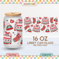 Xmas Sweater | Christmas 16oz Cup Wrap PNG SVG