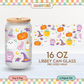 Spooky Things | Halloween 16oz Cup Wrap PNG SVG