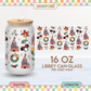 Magical Castle | Magical Christmas 16oz Cup Wrap PNG SVG