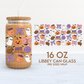 Aqui Espantan | Hispanic Halloween 16oz Cup Wrap PNG SVG