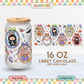 Spooky Monster Dolls | 16oz Cup Wrap PNG SVG