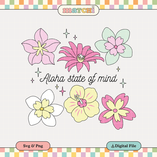 Aloha State of Mind | Summer PNG & SVG