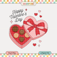 Chocolate Box | Valentine's Day PNG & SVG