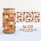 Christmas Cowboy Cup Wrap | Cowboy Santa 16oz Libbey Can Glass | Xmas PNG SVG