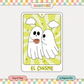 El Chisme Tarot Card PNG SVG | Loteria Espooky Sublimation | Spanish Tshirt Design