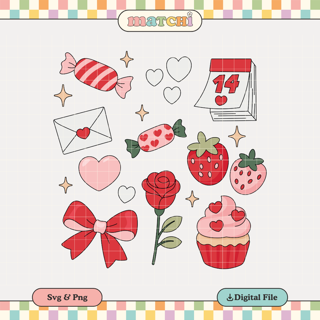 Love Things | Valentine's Day PNG & SVG