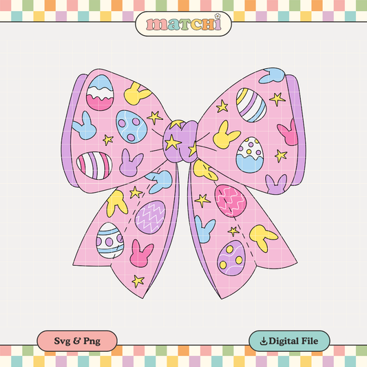 Easter Bow | Spring Easter PNG & SVG