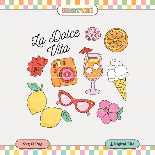 La Dolce Vita | Euro Summer PNG & SVG