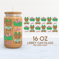 Lucky Teddy | St. Patricks Day 16oz Cup Wrap PNG SVG