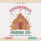 Gingerbread Baking Co PNG SVG | Christmas Cookies Sublimation | Tshirt Design