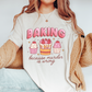 Baking Because Murder is Wrong PNG SVG | Trendy Sublimation | Snarky Humor Tshirt Design
