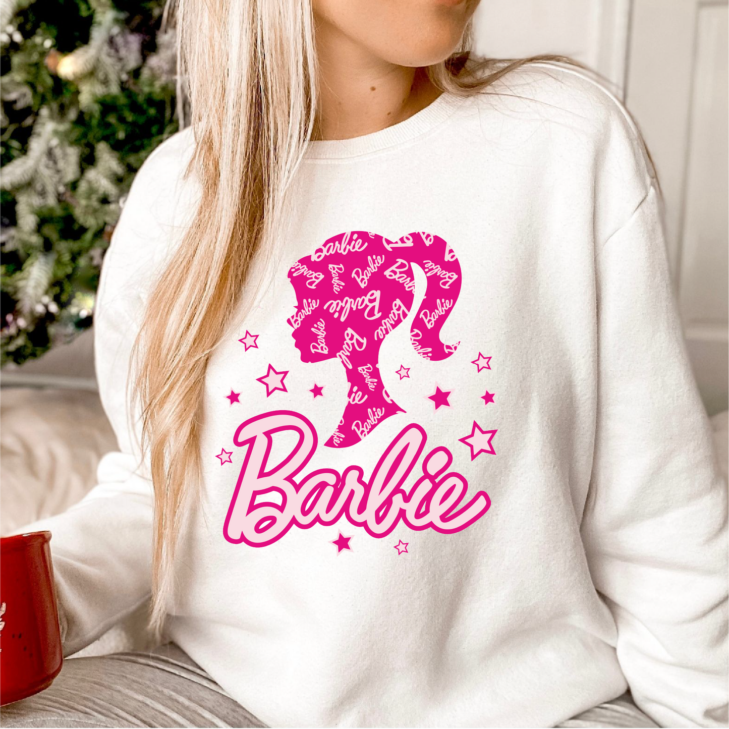 Barbie Doll PNG SVG | Pink Girly Sublimation | Retro Cute Pink T shirt Design