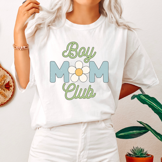 DTF Transfer Boy Mom Club | Mother's Day | Mom of boys