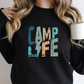 DTF Transfer Camp Life | Leopard Lightning Bolt | Summer
